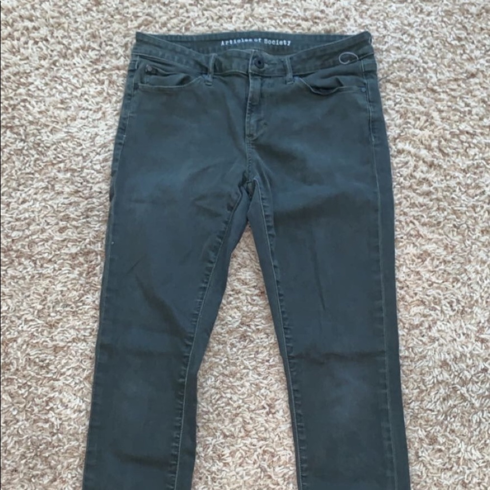 articles of society olive jeans